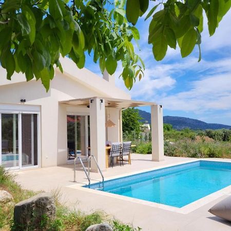 Casa O' - Moderne Villa Mit Grosser Terrasse Und Privatem Swimmingpool Skala Potamia  Esterno foto