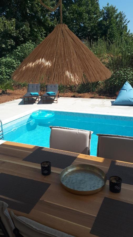 Casa O' - Moderne Villa Mit Grosser Terrasse Und Privatem Swimmingpool Skala Potamia  Esterno foto