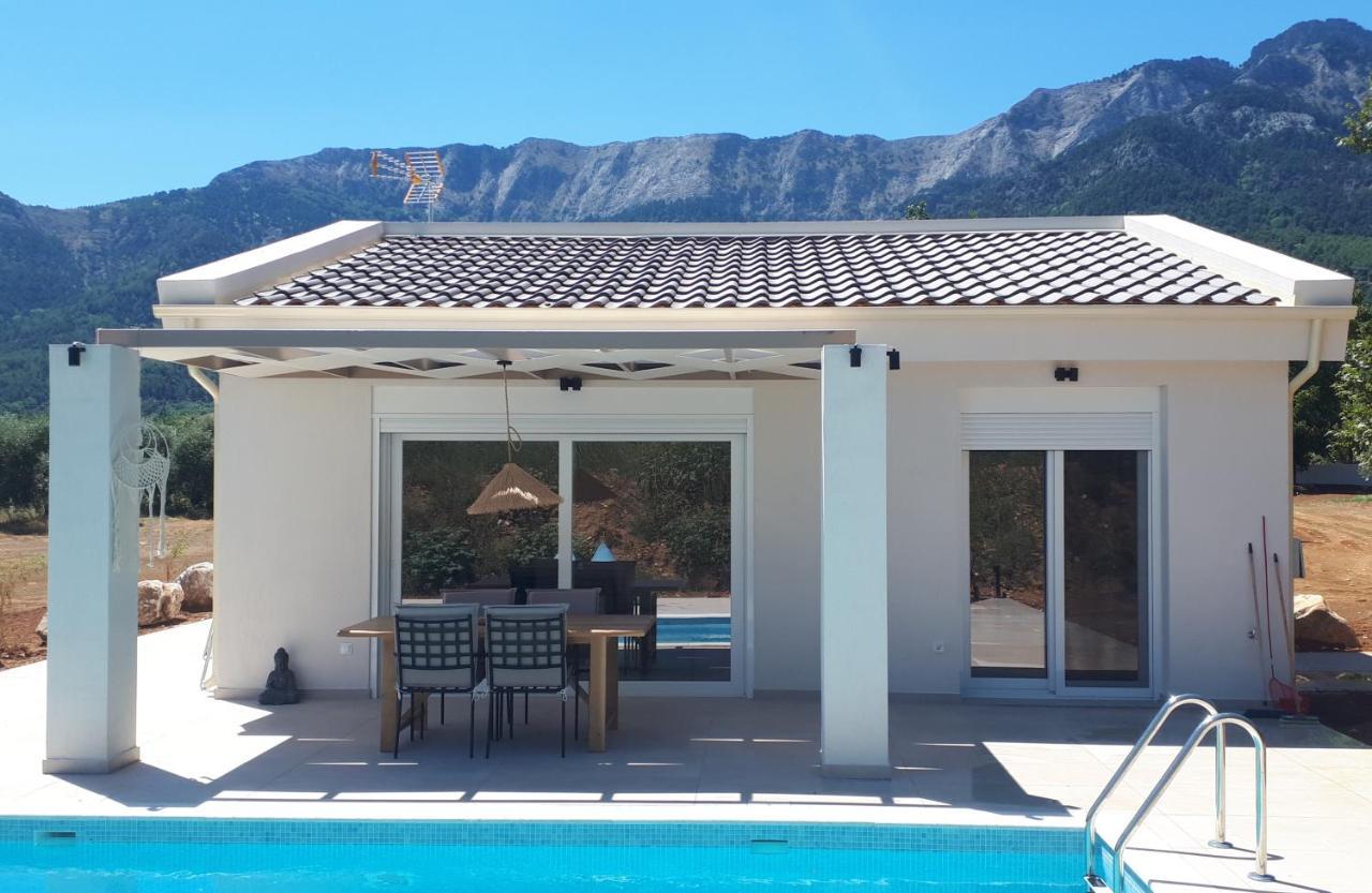 Casa O' - Moderne Villa Mit Grosser Terrasse Und Privatem Swimmingpool Skala Potamia  Esterno foto