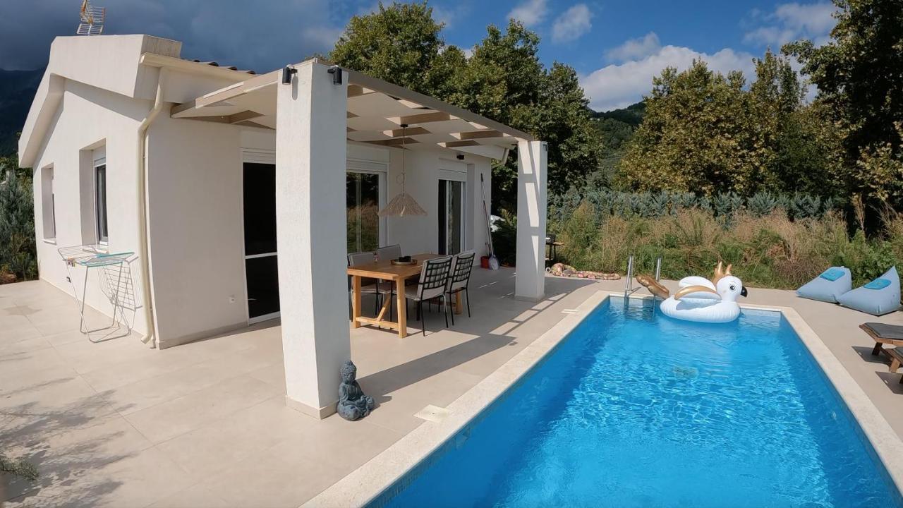 Casa O' - Moderne Villa Mit Grosser Terrasse Und Privatem Swimmingpool Skala Potamia  Esterno foto