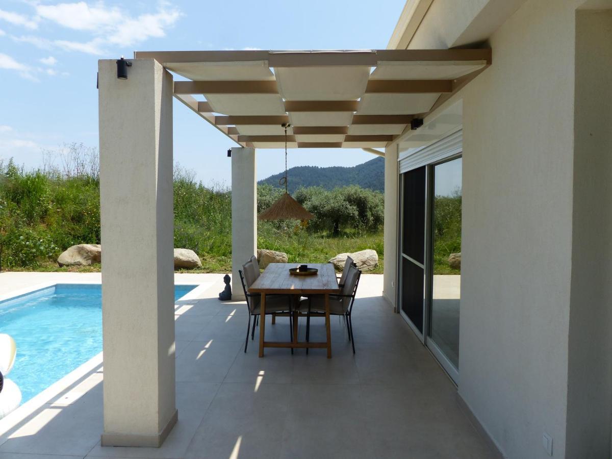 Casa O' - Moderne Villa Mit Grosser Terrasse Und Privatem Swimmingpool Skala Potamia  Esterno foto