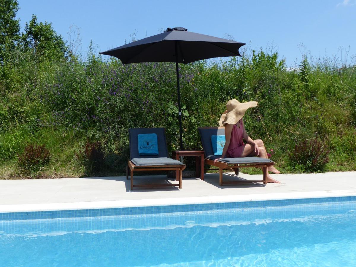 Casa O' - Moderne Villa Mit Grosser Terrasse Und Privatem Swimmingpool Skala Potamia  Esterno foto