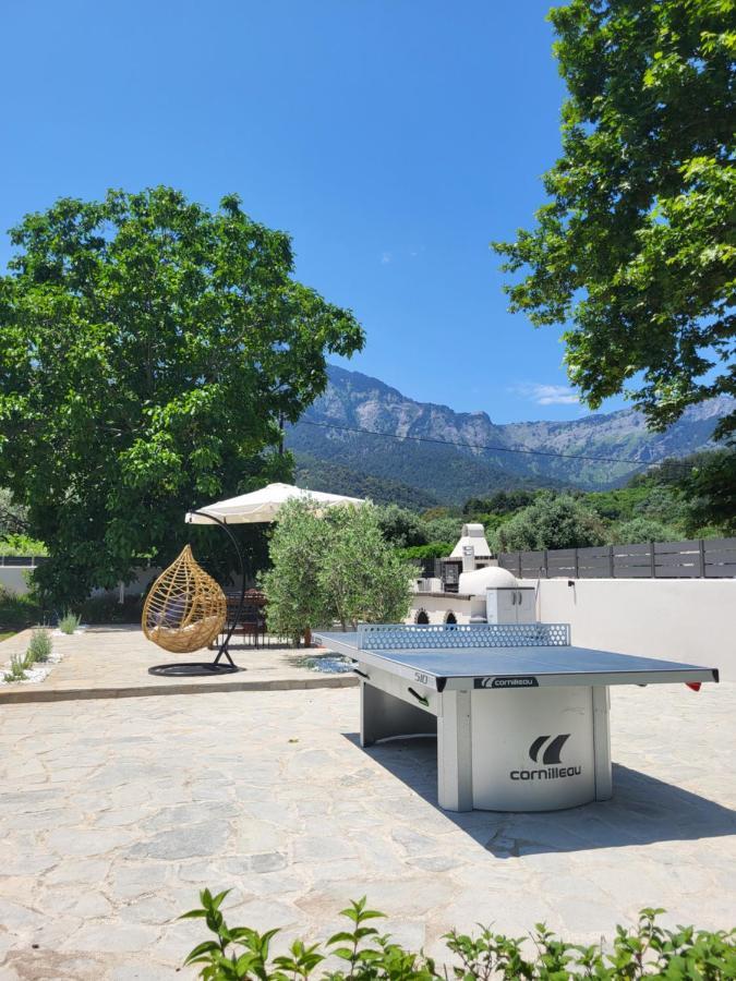 Casa O' - Moderne Villa Mit Grosser Terrasse Und Privatem Swimmingpool Skala Potamia  Esterno foto